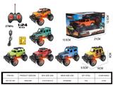 OBL10271433 - 1:24四通灯光越野车摇控车