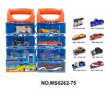 OBL10271805 - 合金车DIY手提盒4只装