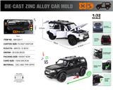 OBL10272177 - 英文1:32压铸锌合金灯光音效丰田普拉多车模