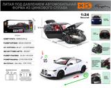 OBL10272193 - 俄文1:24压铸锌合金灯光音效宝马M4车模