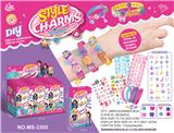 OBL10272603 - DIY吊坠串珠造型图案手链表带(18PCS)