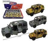 OBL10274998 - 1：32合金车模 (FJ酷路泽+奔驰大G)军事