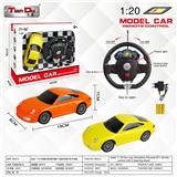 OBL10275990 - 1:24四通仿真保时捷遥控车配5号方向盘/包电(GCC)