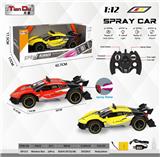 OBL10276075 - 1:12仿真四通法拉利拉法高速遥控车塑料车壳带配车尾喷雾器手把遥控器2.4G(GCC)