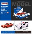 OBL10276175 - 1:32仿真道奇A款警车回力合金车两开门（12只）