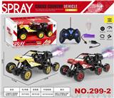 OBL10277514 - 27MHZ六轮五通道攀爬喷雾灯光遥控车1:18(包电)(GCC)