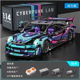 OBL10277627 - 1:14赛博朋克911[中文货柜盒+锂电遥控]1116PCS