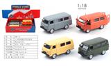 OBL10285970 - 1:18瓦兹旅行者合金回力车(带声光)(6PCS)