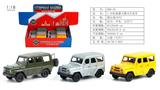 OBL10285974 - 1:18瓦兹猎人俄文合金回力车(带声光)(6PCS)