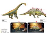 OBL10287905 - 仿真恐龙模型2款