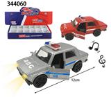 OBL10289429 - 1:32合金车模 回力车拉达-警车(灯光音乐)