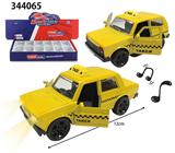 OBL10289432 - 1:32合金车模 回力车拉达/尼瓦-出租车(灯光音乐)