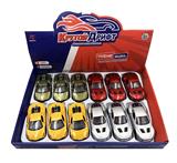 OBL10289437 - 1:36合金车模回力开门跑车