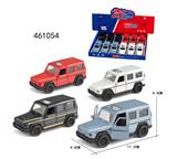 OBL10289477 - 1:40 合金车模 奔驰G回力合金车，门可开,1款6色混装一展示盒
