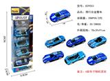 OBL10290217 - 5只装滑行合金警车