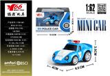 OBL10291246 - 1:62 Q版警车(保时捷)