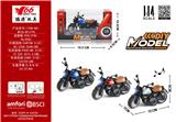 OBL10291290 - 1:14 合金回力本田小猴子摩托车3色混装（无头盔）