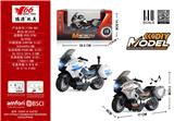 OBL10291320 - 1:10 合金回力春风摩托车带灯光音乐2色混装（无头盔）
