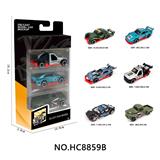OBL10291429 - 1:64合金车6款3只盒装