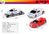 OBL10303024 - 1：20惯性布加迪警车+四轮彩灯