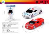 OBL10303048 - 1:20惯性布加迪警车+四轮彩灯