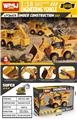 OBL10305430 - 1:18声光惯性翻斗车-挖掘机、铲雪车、推土机三款混装（英文经典版）