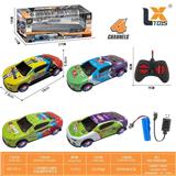 OBL10317300 - 1：24四通拉力赛车合金遥控车带灯光