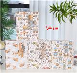 OBL10323456 - 中号烫银礼品袋