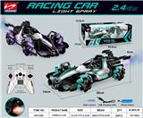 OBL10325014 - 2.4G灯光音乐喷雾方程车(包电)