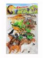 OBL10327017 - 野生动物套装(12只4寸+2树6草)