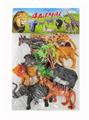 OBL10327023 - 野生动物套装(8只5寸+2树+6草)