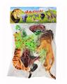 OBL10327027 - 野生动物套装(2只7寸+2只4寸+2石头+2树+4草)
