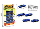 OBL10327921 - 4只装滑行合金警车