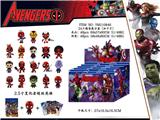 OBL10328547 - 2.5寸复仇者超级英雄 24只锡袋展示盒加3张卡片