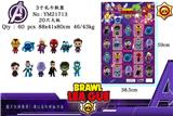 OBL10328554 - 3寸乱斗联盟 20只公仔大板