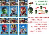 OBL10328564 - 4寸联盟变脸公仔单只卡装/6款