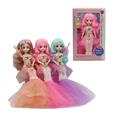 OBL10329013 - 12寸3D12关节实身真眼珠美人鱼装芭比公主带吸塑配件