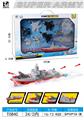 OBL10330177 - 军事航母战舰仿真新型战斗机模型可发射导弹护卫舰海军战队套装