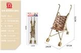 OBL10332206 - 绿叶.花花厚布推车(塑料)