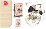 OBL10332215 - 彩盒.特大轮厚布推车(铁)
米黄/啡.布