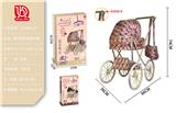 OBL10332216 - 彩盒.特大轮厚布推车(铁)
绿叶/花 花布