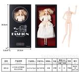 OBL10332476 - 12寸实身12关节模特身 芭比公主时尚装