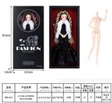 OBL10332485 - 12寸实身12关节模特身 芭比公主时尚套装