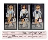 OBL10333161 - 3款混装11.5寸11关节实身时装裙芭比娃娃