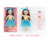 OBL10333566 - 12寸3D仿真眼15关节实身俄文音乐灯光芭比娃娃