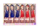 OBL10334426 - 11关节3D眼芭比空姐（6PCS整盒价格）