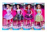 OBL10334981 - 新款2025年11.5寸9关节实身时尚短裙芭比4款随机混装