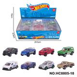 OBL10335103 - 8款1:64风火轮合金车24只装展示盒