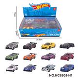 OBL10335105 - 12款1:64风火轮合金车24只装展示盒