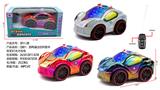 OBL10335958 - Q版1：20两通法拉利警车带3D灯光不包电（车身使用三粒5号电池，遥控器使用二粒5号电池）
